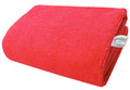 SOFTSPUN Microfiber Bath & Hair, Care Towel Set of 1 Piece, 70x140cms Red! Super Soft & Comfortable, Quick Drying, Ultra Absorbe