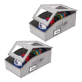 Bribay 2 Pack, Hat Organizer, for Baseball Caps Gray