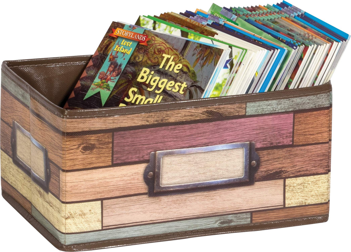 RECLAIMED WOOD SMALL STORAGE BIN
