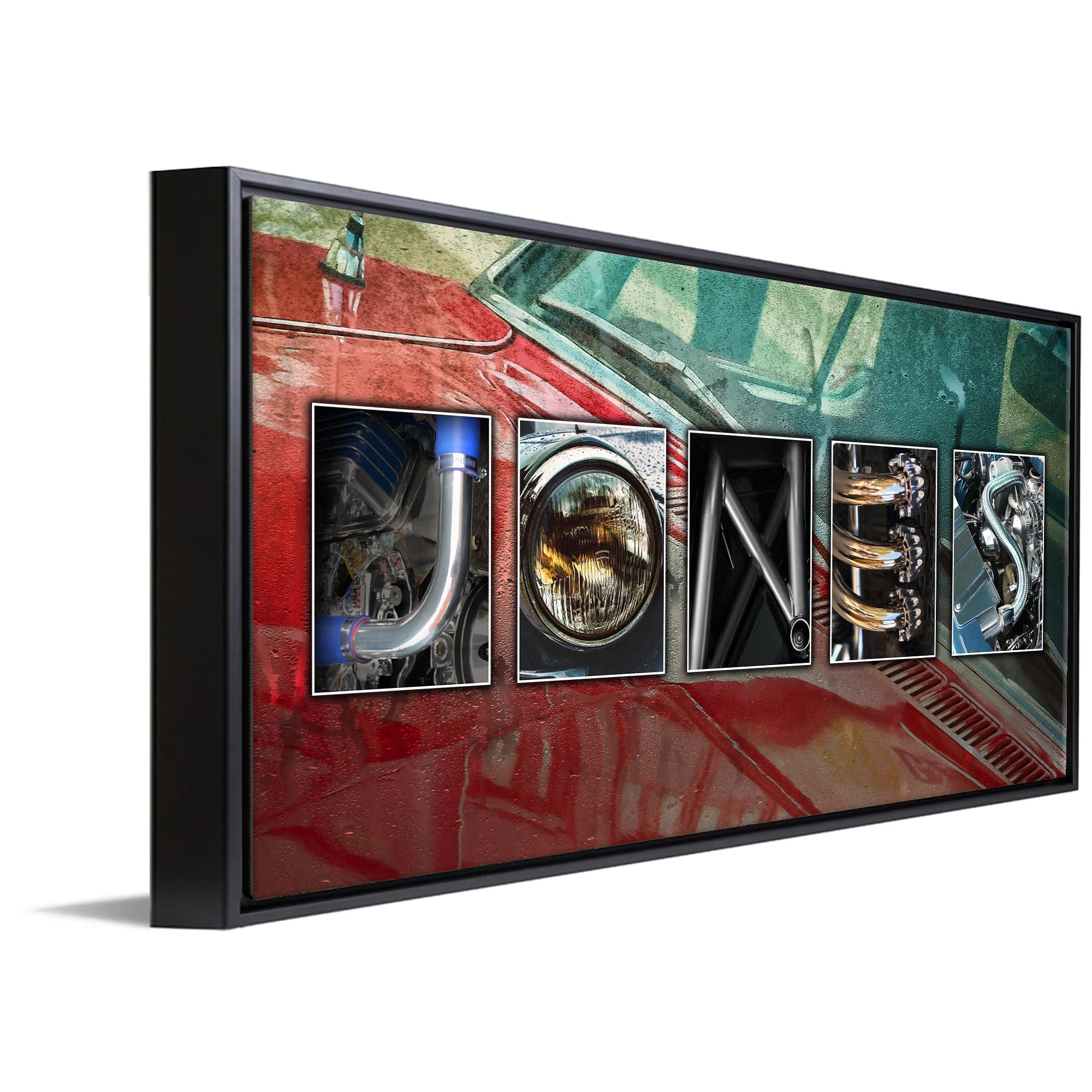 Personal-Prints Personalized Automobile Cars D  cor or Gift for the Mechanic, Classic Car or Car Enthusiast |Customized Car Wall