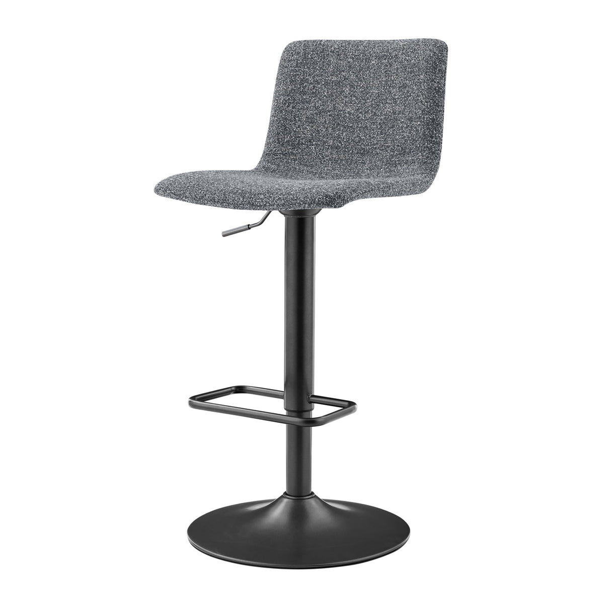 Npd Furniture And More Bruce Fabric Gaslift Bar Stool, (Set Of 2)