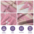 Get Well Gifts For Women, Hug/Healing Blanket With Letter Print, Thinking Of You/Sympathy/After Surgery Gifts For Friends, Siste