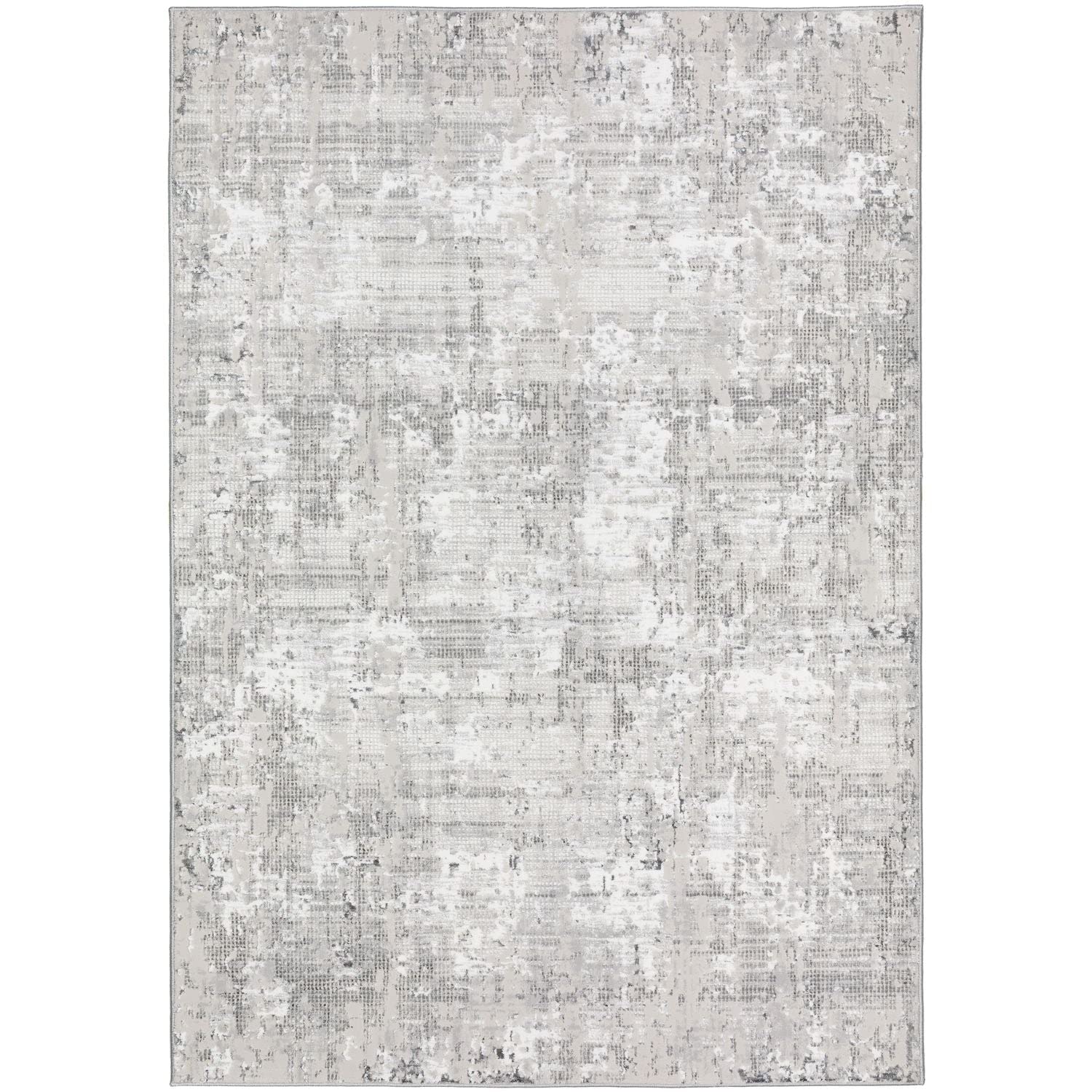 Rhodes Rr3 Gray Transitional Rug Rectangle 5' 1" X 7 ' 5"