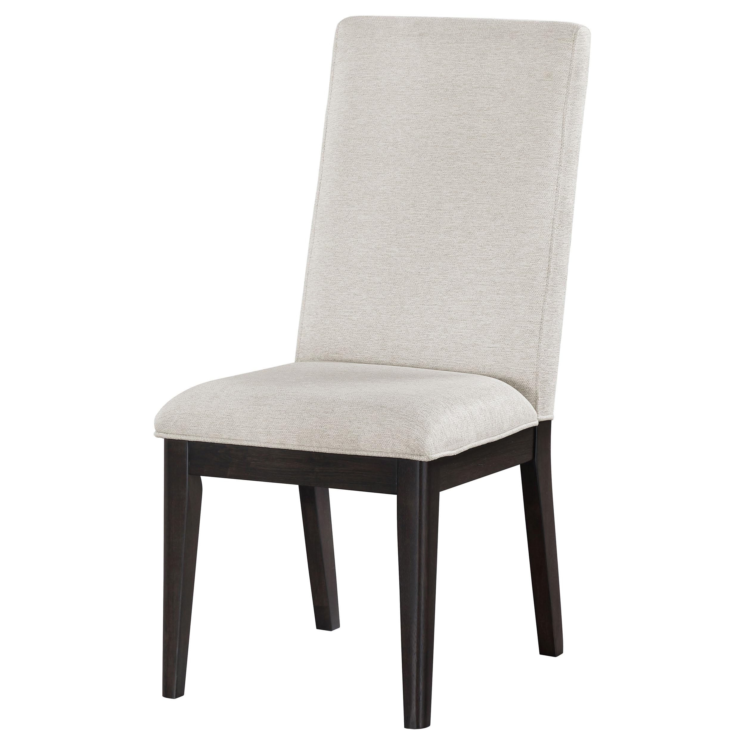 Coaster Home Furnishings Hathaway Upholstered Dining Side Chair Cream (Set of 2)