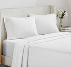 California Design Den California King Size Sheet Set - 100% Cotton 500 Thread Count, Cooling Deep Pocket Bed Sheets With Fitted