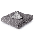 Sterling Creek Dawson Star Muslin Blanket Queen Three Layers Lightweight Breathable Cotton Gauzy Blanket for Adults, All Season 