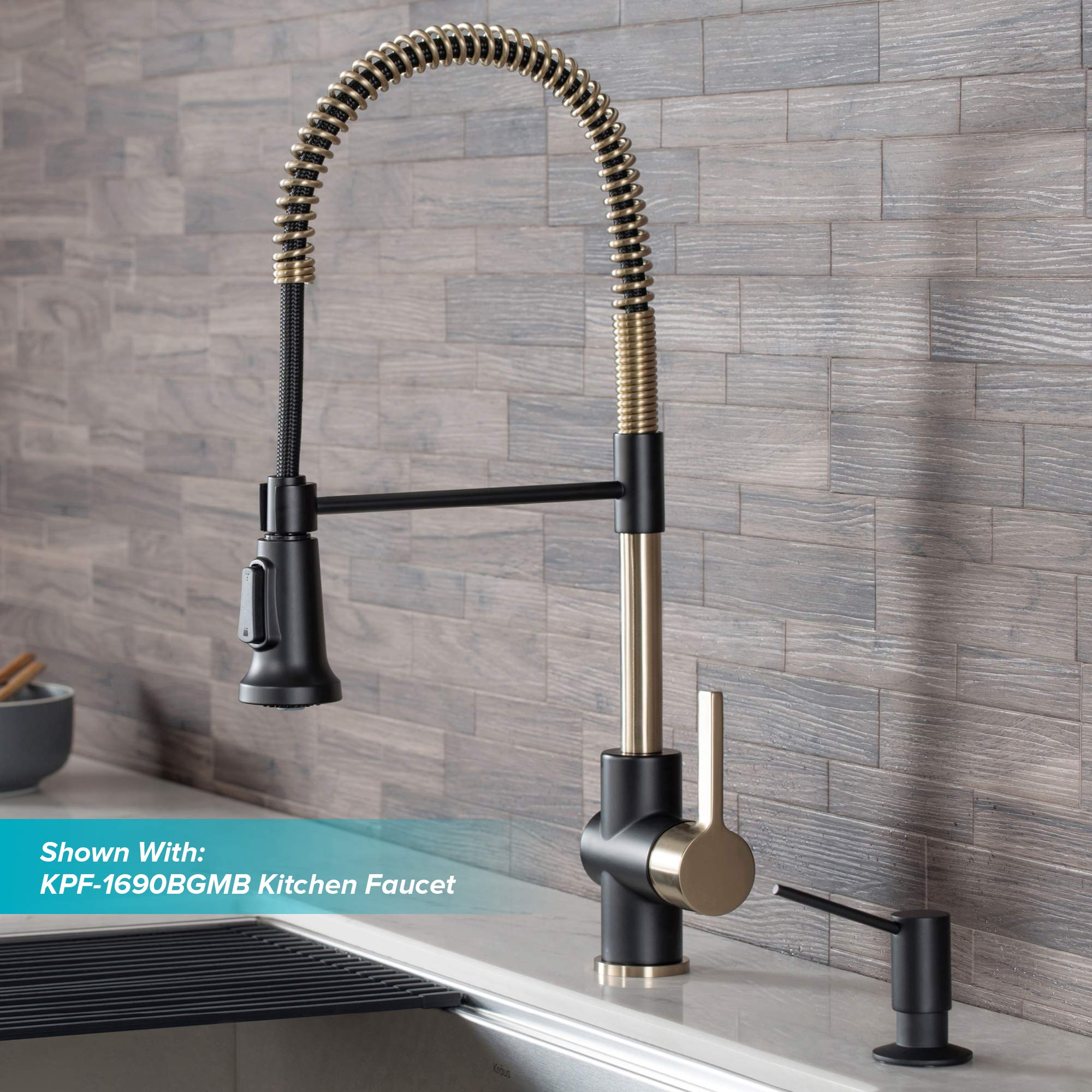 Kraus Kitchen Soap And Lotion Dispenser In Chrome, Ksd-41Ch