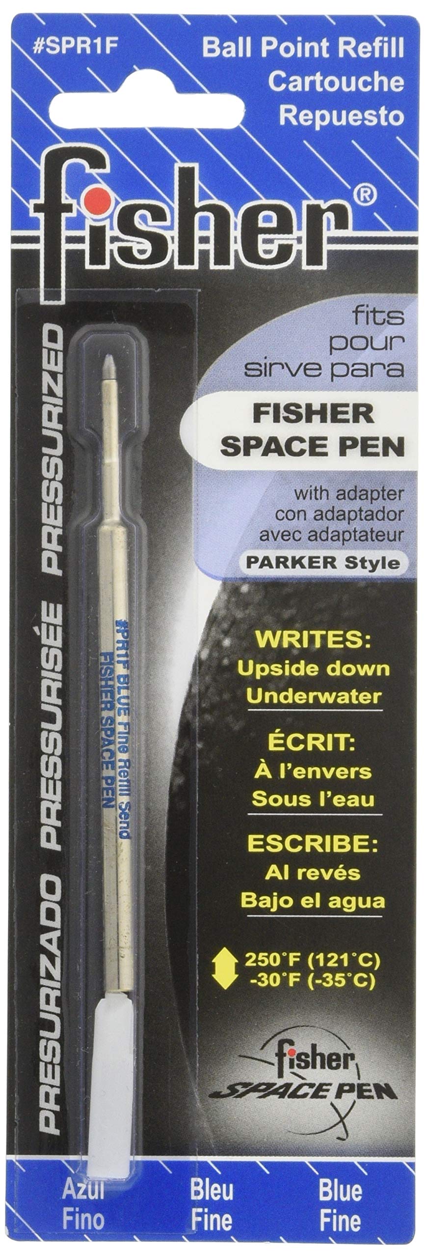 Fisher Space Pen Point Pressurized Refill, Blue Fine (Spr1F)
