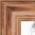 ArtToFrames 8x27 inch Honey Stain on Solid Red Oak Wood Picture Frame, 2WOM0066-59504-YHNY-8x27