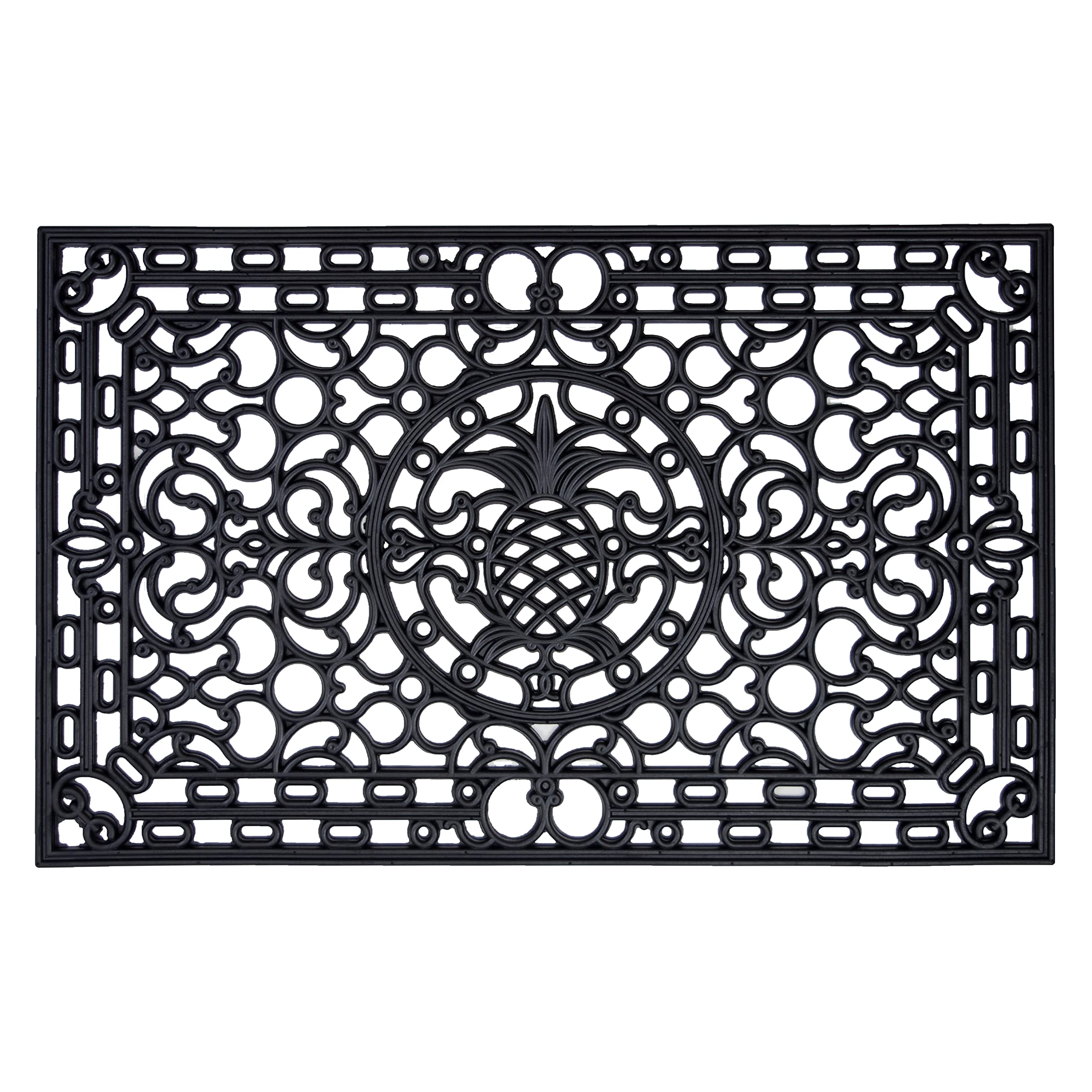 Calloway Mills Az900083048 Pineapple Heritage Rubber Doormat, 30' X 48'