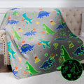Dinosaur Toys For Ages 2-4 - Dinosaur Gifts For Kids 5-7, Dino Blanket Boys 8-13 Present Birthday Christmas, Flannel Throw Blank