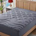 Elven Home Queen Mattress Topper Pillow Top Cooling Mattress Pad Quilted Fitted Thick Mattress Cover Queen Size Bed 8-21' Deep