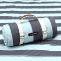 Hx&Od Extra Large Picnic Outdoor Blanket, 80   X60    Waterproof Picnic Mat Foldable Camping Blanket Portable With Carry Strap F