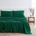 Flannel Sheet Set Twin Size - 100% Turkish Cotton, Double-Brushed, Winter Bed Sheets - Ultra-Soft, Cozy, 3-Piece Rustic Bedding
