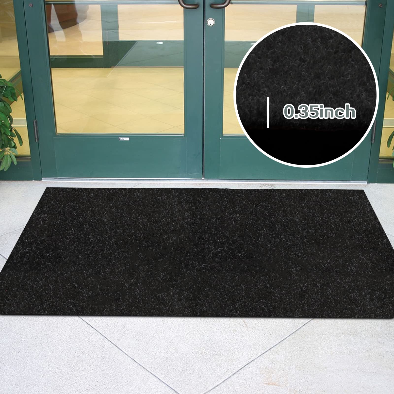 Custom Size Runner Rug 2 Ft X 79 Ft, Zgr 2-82Ft Carpet Runners Hallway Entryway Kitchen Garage Laundry Room Area Rugs With Non-S