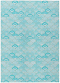 Dalyn Indoor Outdoor Seabreeze Sz2 Teal Washable 9' X 12' Rug Sz2Te9X12