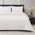 Whale Flotilla Twin Quilt Set, Soft Lightweight Quilts Bedspreads Coverlet With Embossed Pattern, Bedding Sets With Pillow Sham,