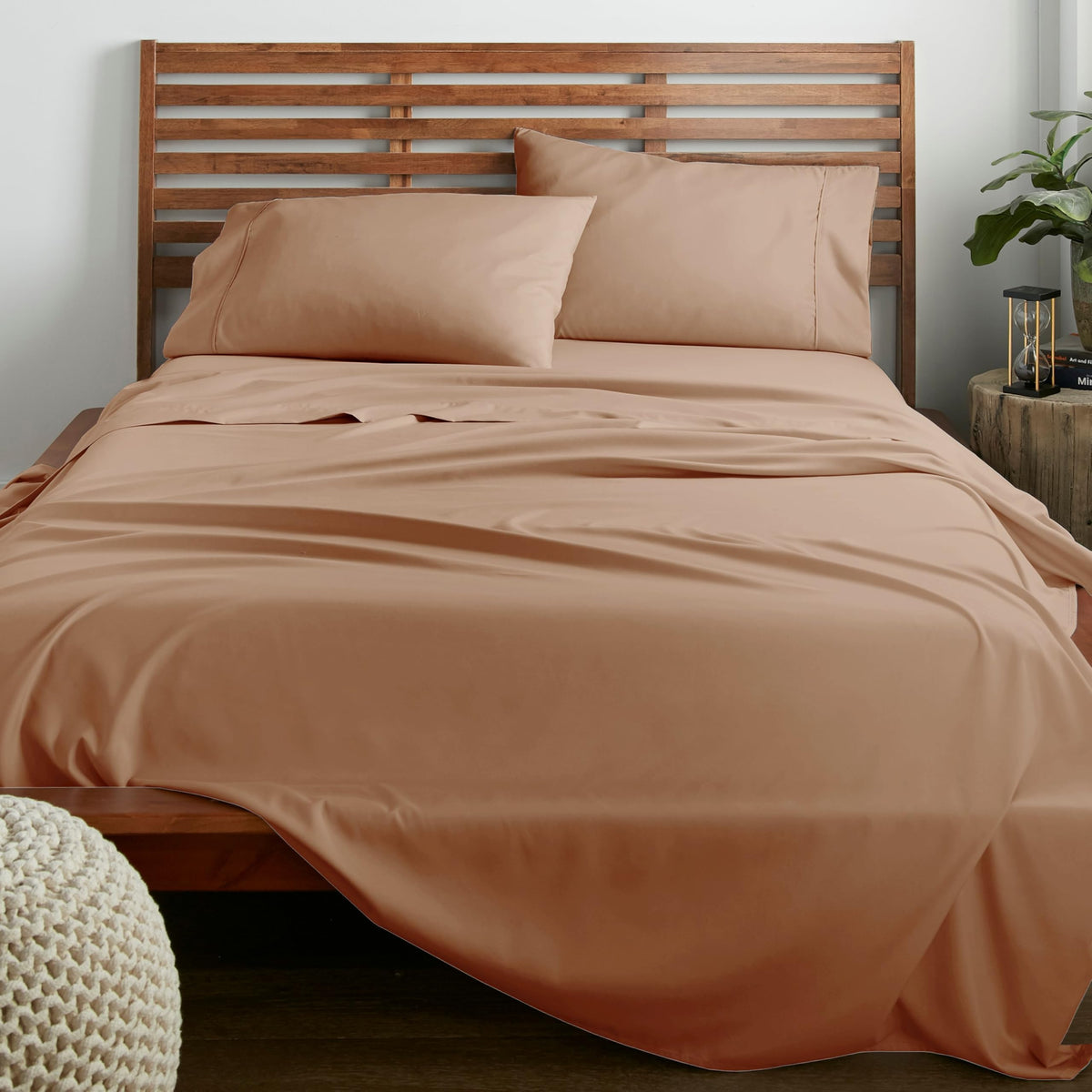 American Home Collection California King Sheet Set - Ultra Soft Microfiber 16-Inch Deep Pocket Bed Sheets - Breathable, Wrinkle