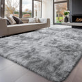 Sour Lemon 5x7 Area Rugs, Large Area Rug 5 x7, Washable Area Rugs, Bedroom Area Rug Shag Shaggy Carpet Soft Plush Furry Bedside 