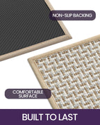 Dexi Door Mat 32'X48', Non-Slip Rubber Backing Doormats, Absorbent Thin Indoor Mats For Entryway, Washable, Captures Dirt Pati