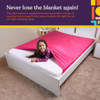 Special Supplies Sensory Bed Sheet For Kids Compression Alternative To Weighted Blankets - Breathable, Stretchy - Cool, Comforta