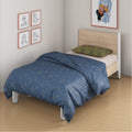 Smartsters Single Bed Reversible Comforter For Kids | 100% Bamboo Cotton | 300 Gsm Poly Wadding | Constellation Glow | 60 X 80 I