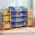 Orekemo Kids Toy Storage Organizer, Toy Organizers and Storage with Stuffed Animal Storage, Toy Storage Shelf with 3 Shelves, 12