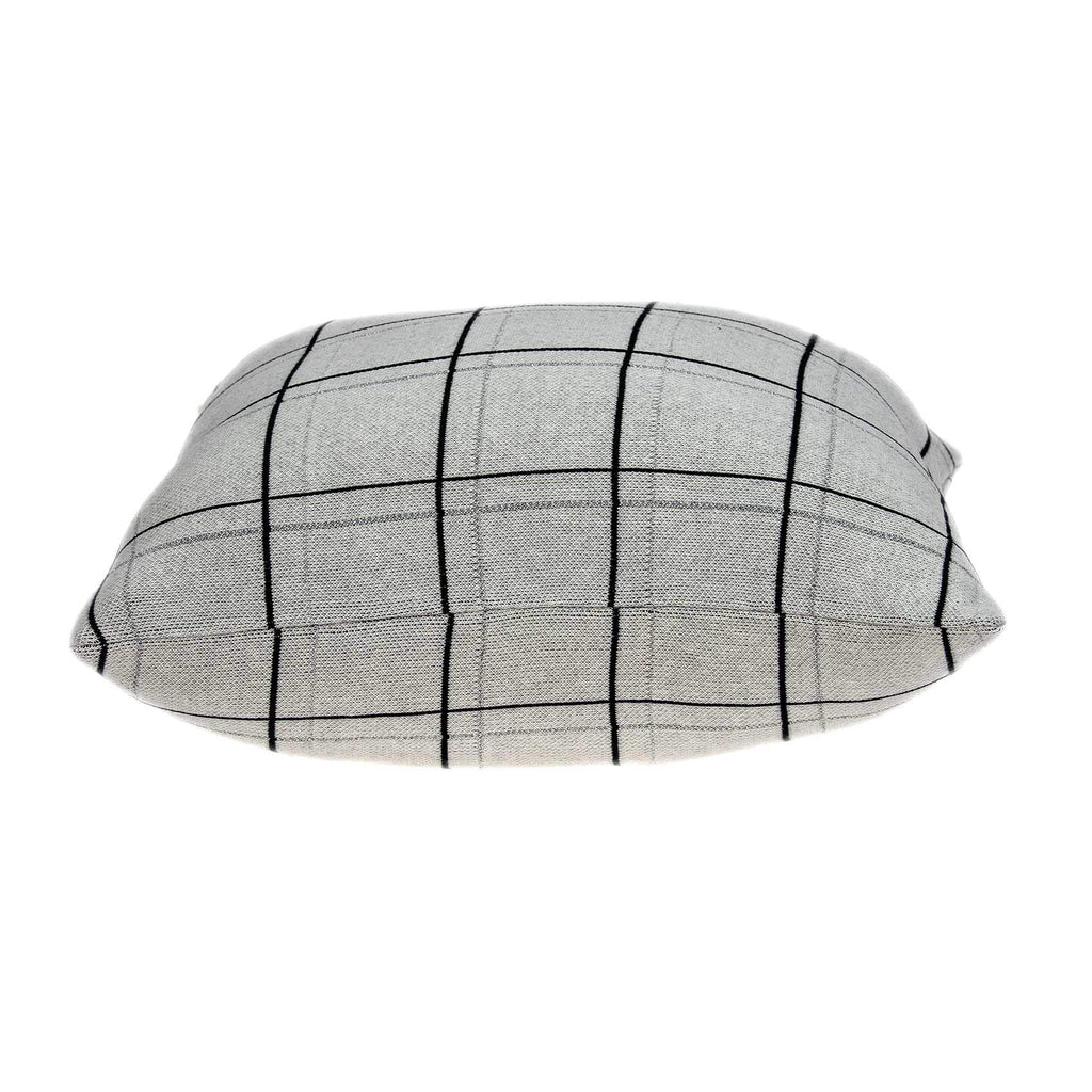 Homeroots 100% Cotton Parkland Collection Sami Transitional Tan Pillow Cover With Poly Insert