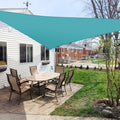 Windscreen4Less 20' X 20' X 20' Sun Shade Sail Triangle Outdoor Canopy Cover Uv Block For Backyard Porch Pergola Deck Garden Pat