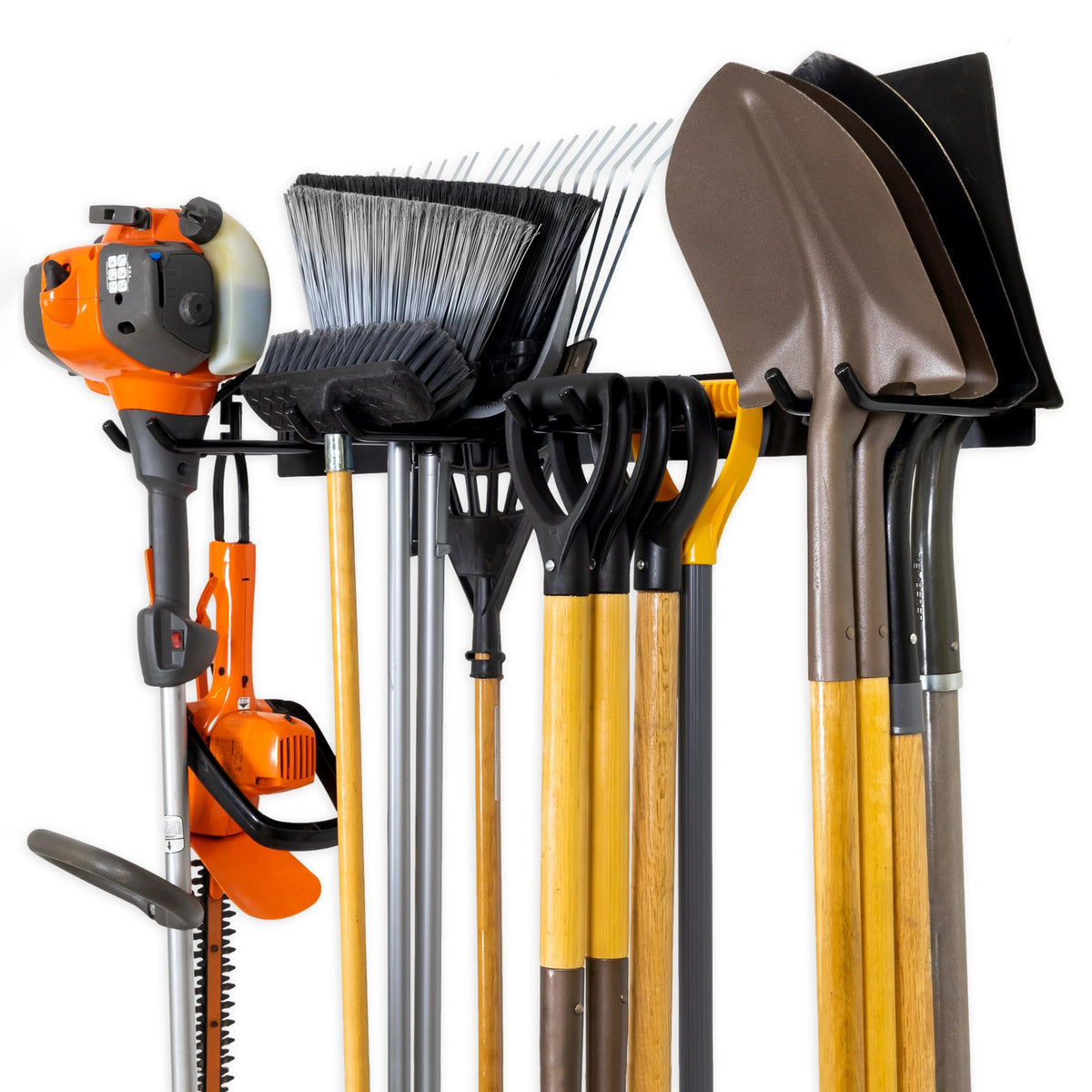 Storeyourboard Garden Tool Organizer Wall Mount, Garage Wall Organizer - Garden Tool Storage, Tool Rack For Garage Organization