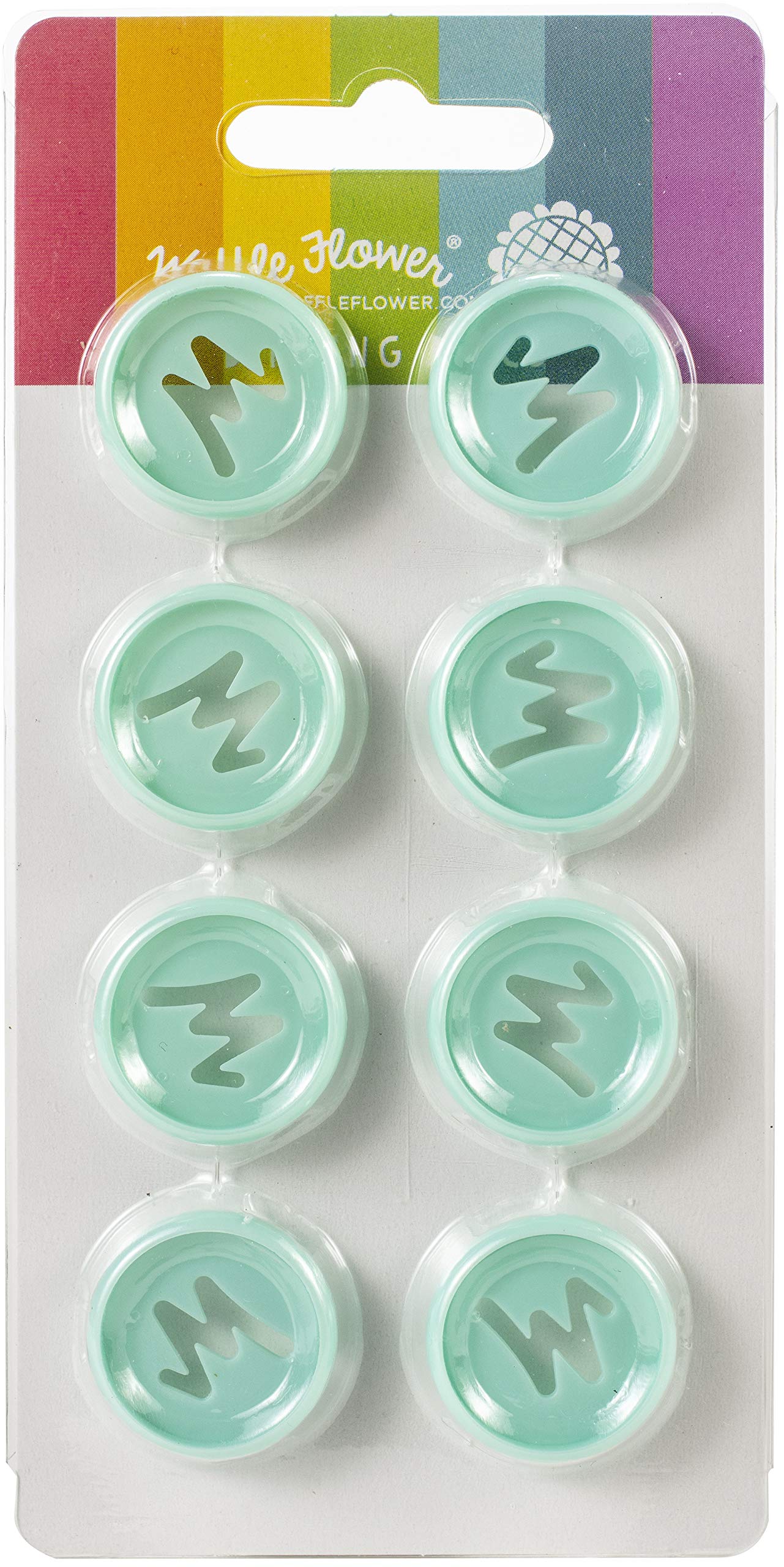 Waffle Flower Binding Discs - Mint