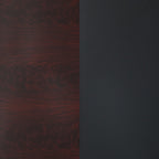Flash Furniture Glenbrook 24'' x 30'' Rectangular Table Top with Black or Mahogany Reversible Laminate Top