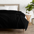 Bare Home Polar Fleece Blanket - Twin/Twin Xl Blanket - Black - Warm & Cozy - Premium Fleece - Blanket For Bed, Sofa, Camping, T