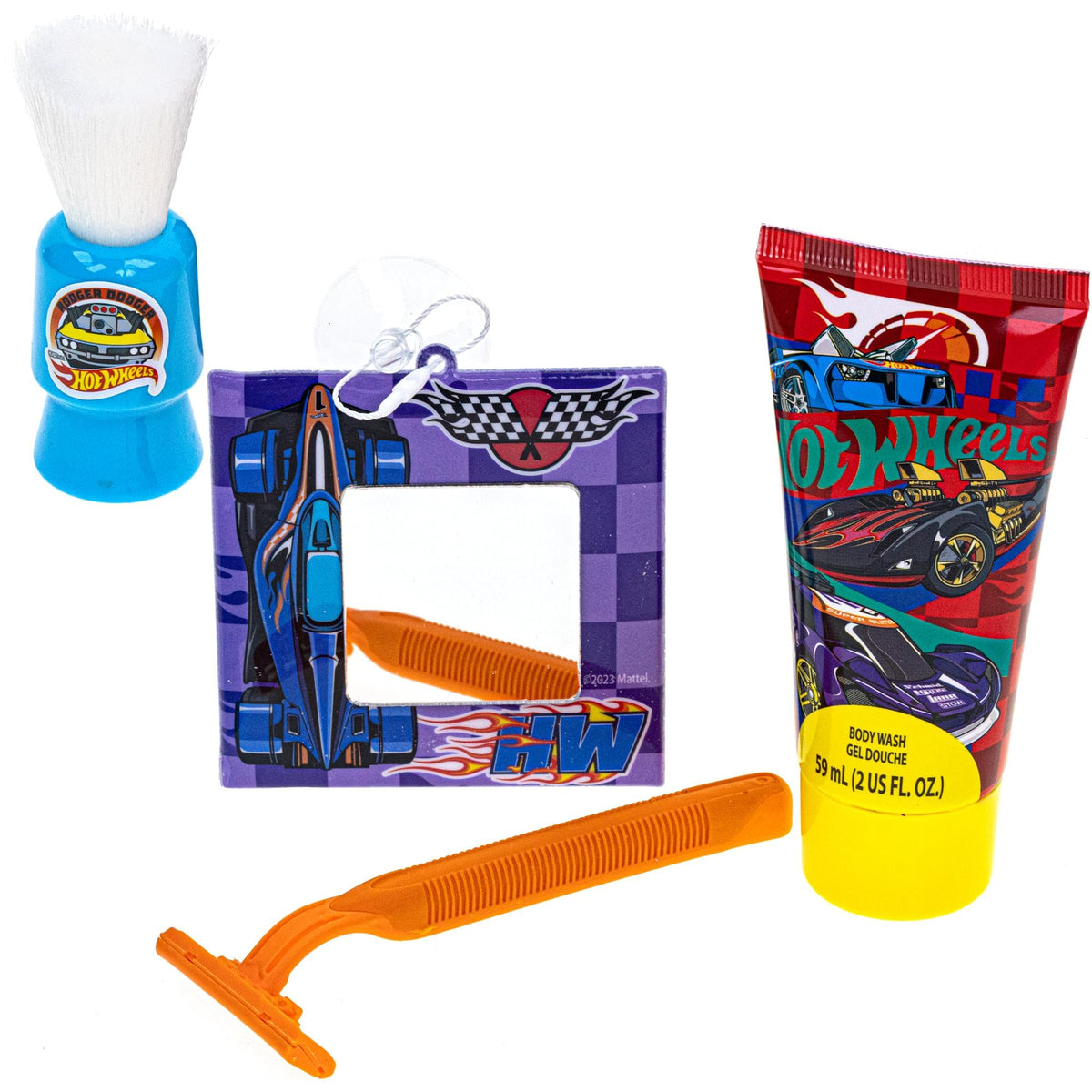 Hot Wheels- My First Shaving and Grooming Pretend Play Kit Safe for Kids, Boys Ages 3+