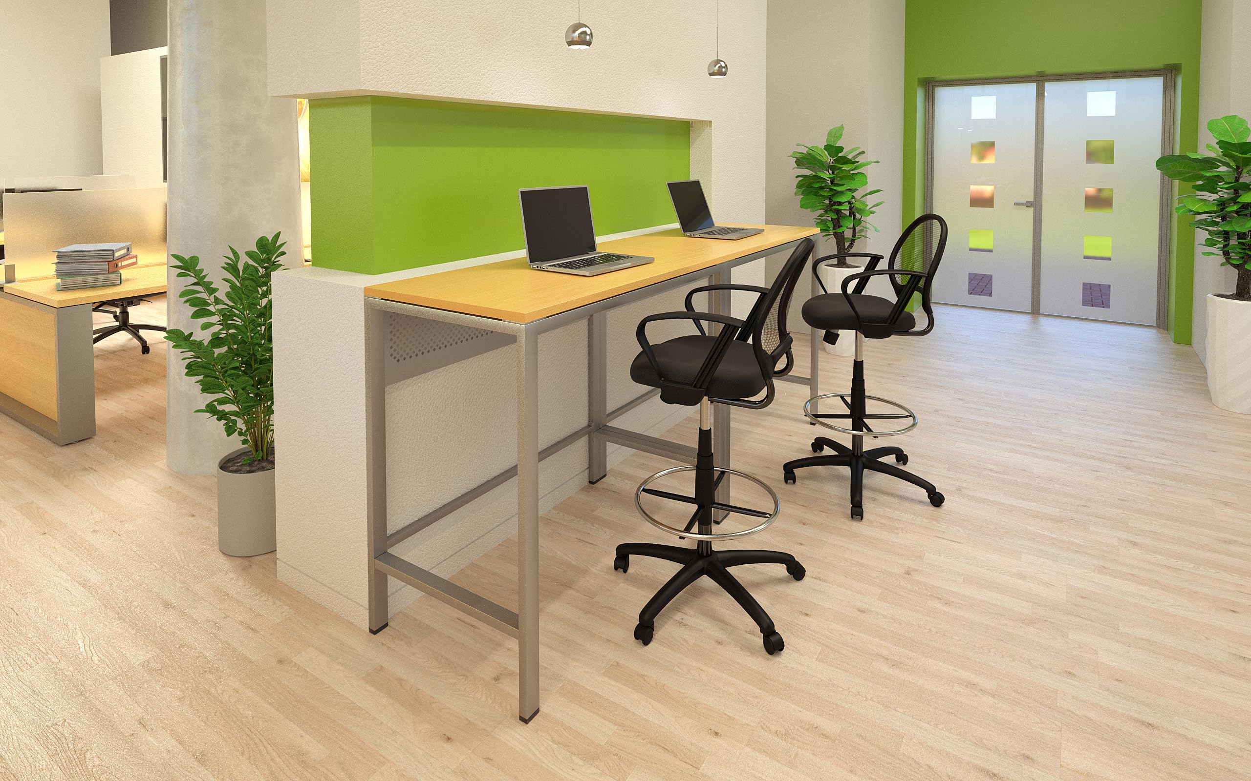Boss Office Products Drafting Stool - Thumbnail 3