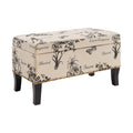 Stephanie Ottoman Botanical Linen