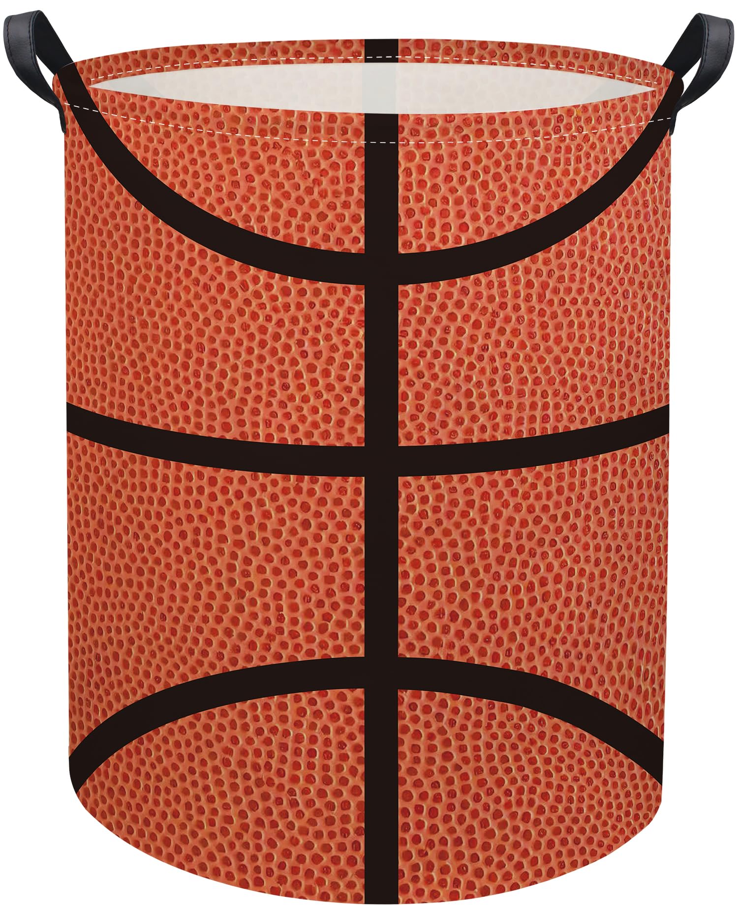TIBAOLOVER Basketball Kids Laundry hamper Baby Hamper for Nursery Boys Kids Hamper Room Decor for Home(Basketball Pattern)