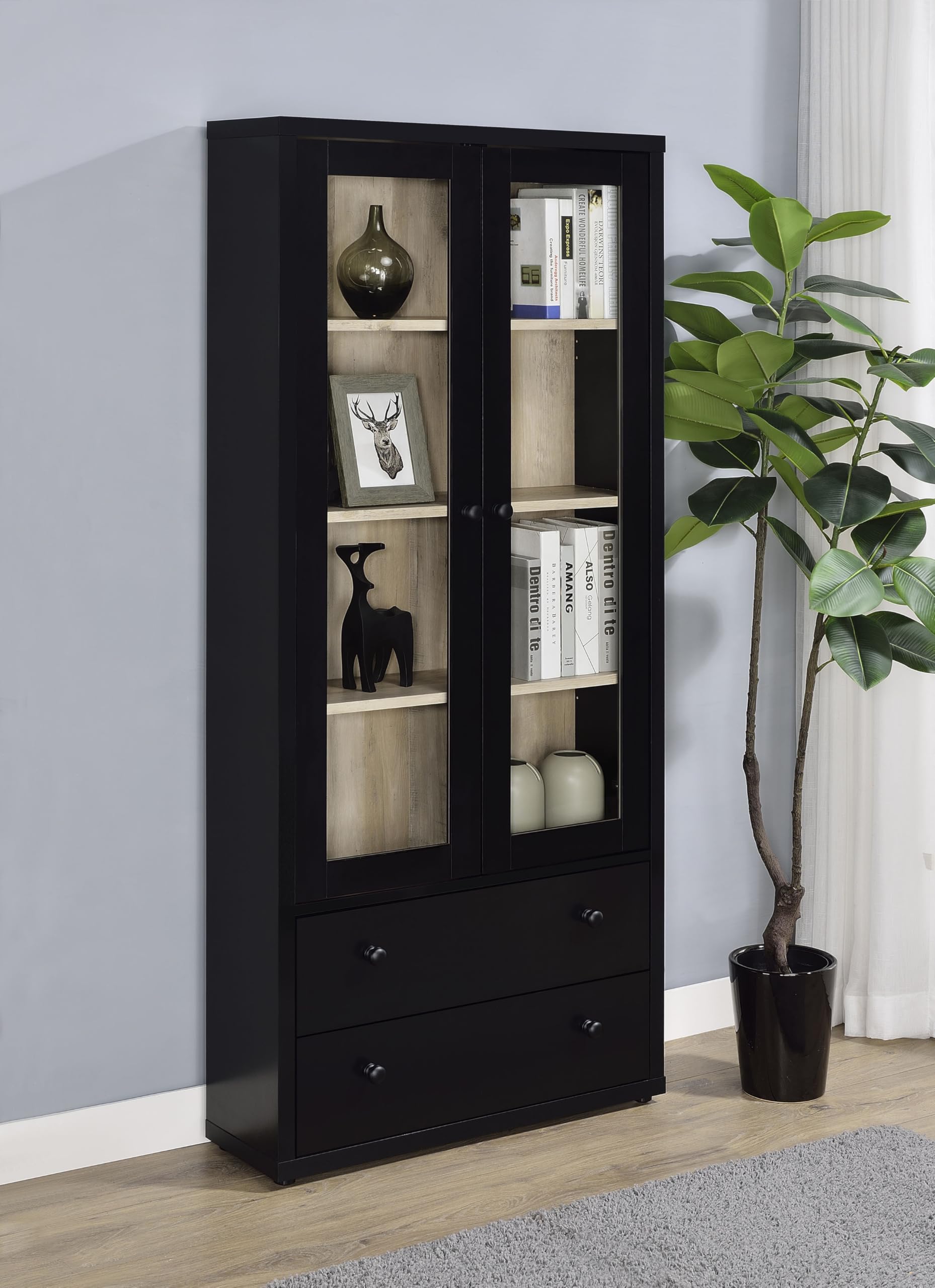 Coaster Home Furnishings Hawthorne Tall Cabinet - Thumbnail 2
