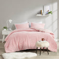 Intelligent Design Twin Comforter Set, Cozy Plush Bedding, Microfiber Reverse, 2 Piece, Lightweight, Super Soft Ribbed Velvet Co