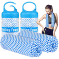BOGI Cooling Towel 2 Pack, Cooling Towels for Neck and Face, 40x12 Ice Towel for Instant Cooling Soft Breathable Chilly Towel fo