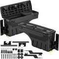 OEDRO Truck Bed Storage Tool Box Fits 2015-2025 Ford F150 Driver Side + Passenger Side, 180 Degree Rotation Rear Tool Boxs with 