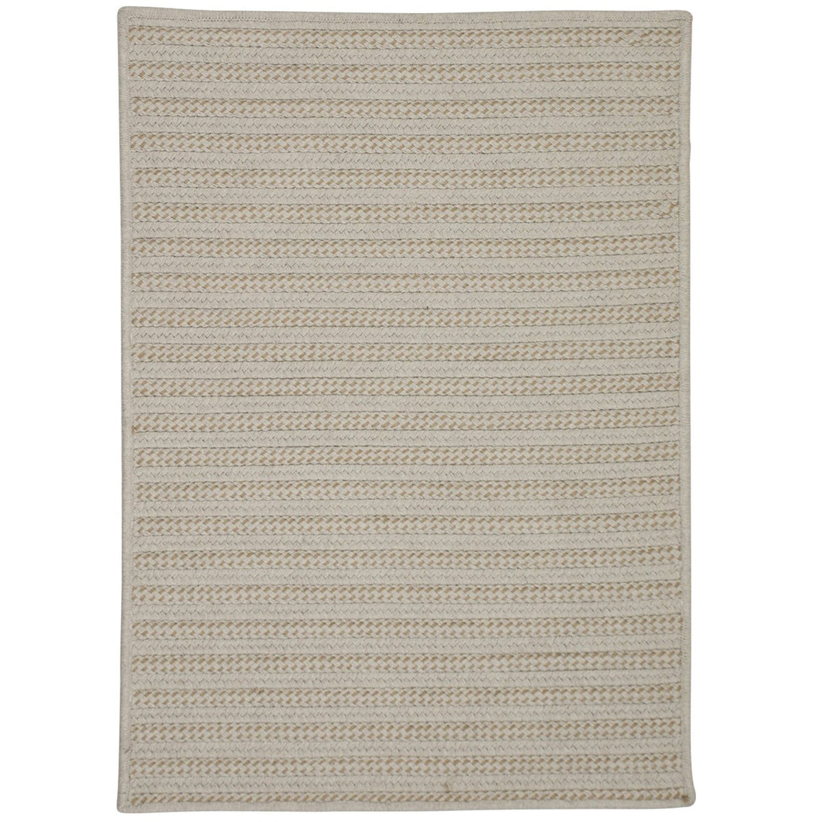 Sunbrella Booth Bay Rugs, 5' X 7', Natural Wheat