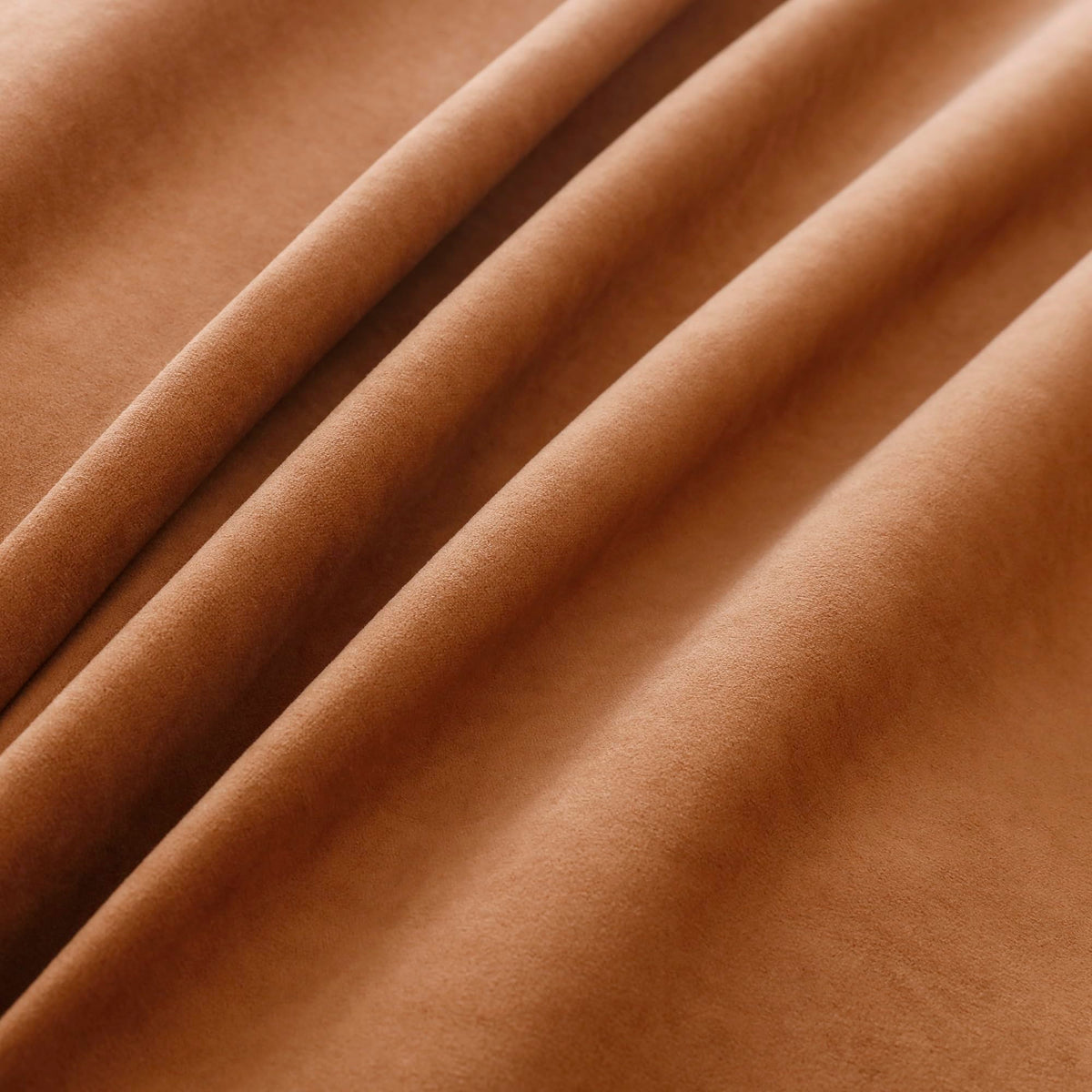 OctoRose Twin Size 39x75x8inch Caramel 3 Side Zipper Classic Soft Micro Suede Futon Cover Sofa Day Bed Mattress Cover Couch Prot