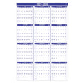 Yearly Wall Calendar 2025-2026 - Jul 2025 - Jun 2026, Yearly Calendar 2025-2026, 12 Month Calendar, Bonus Pocket, 34.3' X 22.8'