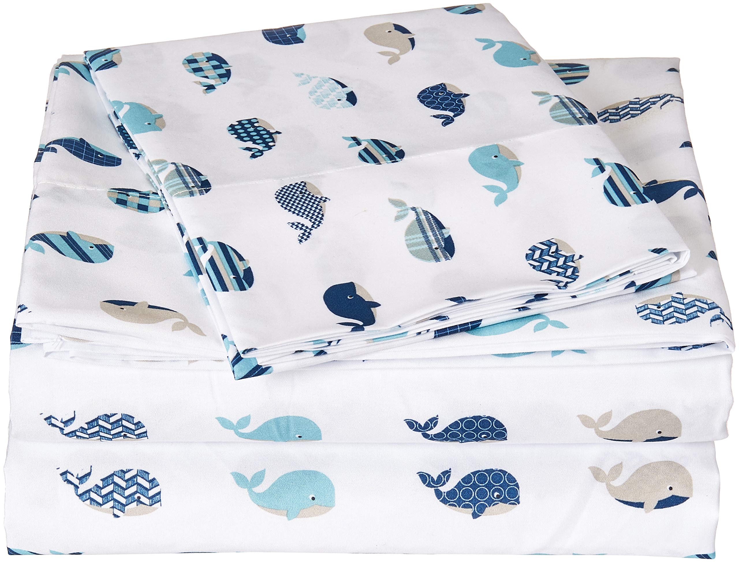 Mi Zone Printed Sheets, Twin, Blue