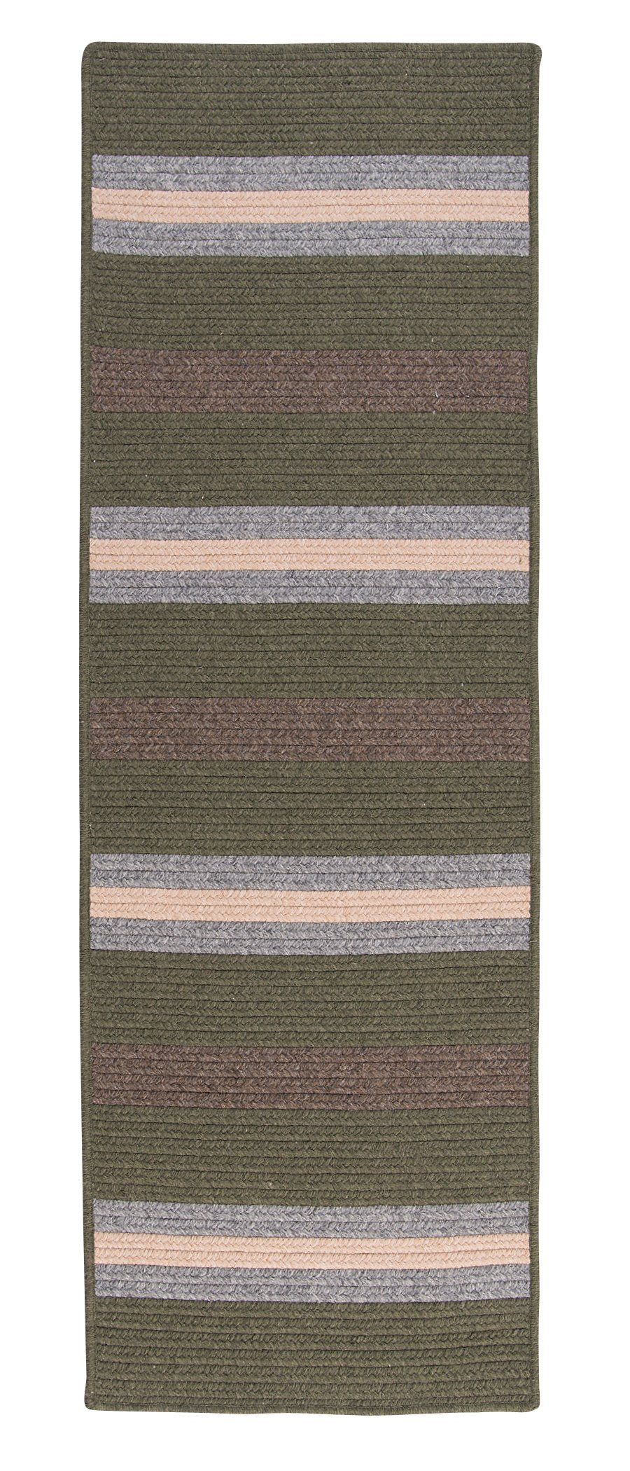 Colonial Mills Salisbury Rug, 2 By 10-Feet, Olive