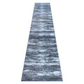 Flash Furniture Marian Collection Area Rug - Distressed Gray Olefin Rug With Jute Backing - 2' X 11' - Entryway, Living Room, Bedroom