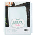 Samsill Sheet Protector Dividers, 8.5 X 11 Inch Page Protectors For 3 Ring Binder With Pockets, Super Heavy Duty, 5 Binder Divid