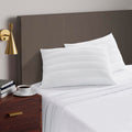 Cooling Quilted Hypoallergenic Soft/Medium Bed Pillows for Side, Stomach or Back Sleepers (2 Pack)