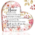 Kathfly Nurse Appreciation Gift Truly Nurse Floral Sign Valentines Day Nursing Assistants Cna Week Thank You Gift for Women Tea